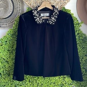 NWT! Tahari Velvet Style Blazer